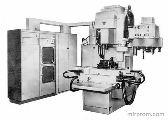 Полуавтомат вертикально-фрезерный с крестовым столом, ЧПУ, АСИ ЛФ260МФ3