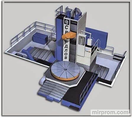 Станок расточно-фрезерный горизонтальный