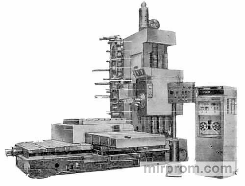 Станок горизонтальный расточно-фрезерно-сверлильный с ЧПУ и АСИ