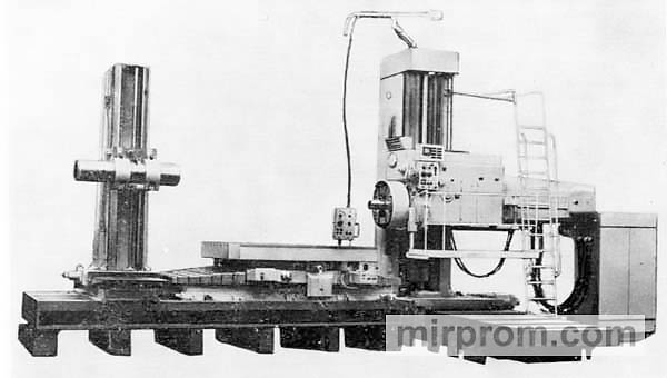 Станок горизонтальный расточно-фрезерный 2А656РФ11