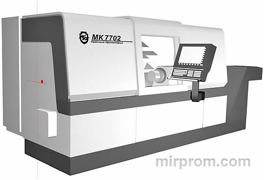 Станок токарный с ЧПУ МК7702