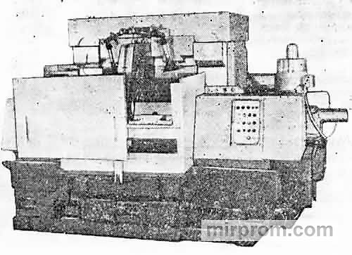 Полуавтомат токарный многорезцовый для обработки коленчатых валов МК8215
