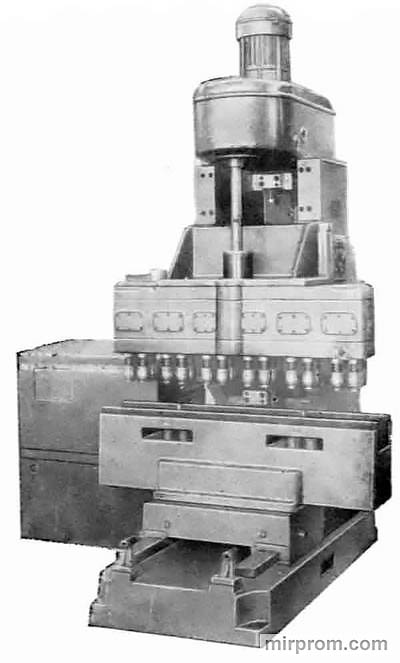 Станок притирочный многошпиндельный вертикальный для клапанов ОС-18А