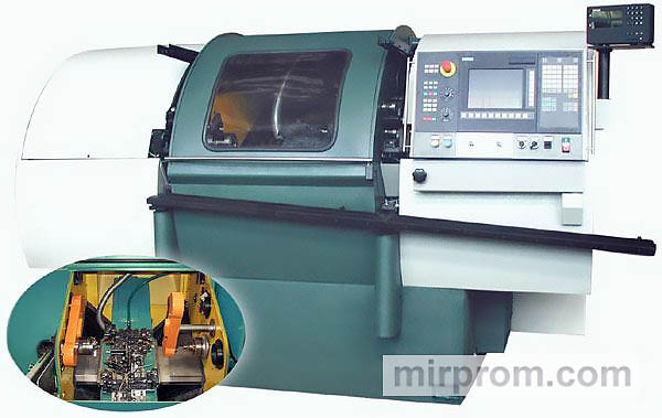 Станок токарный двухшпиндельный с ЧПУ