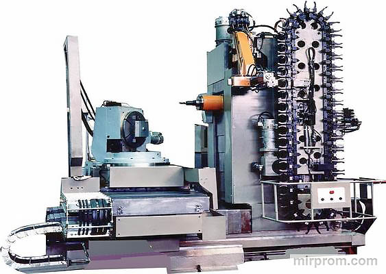 Станок фрезерный пятикоординатный с ЧПУ