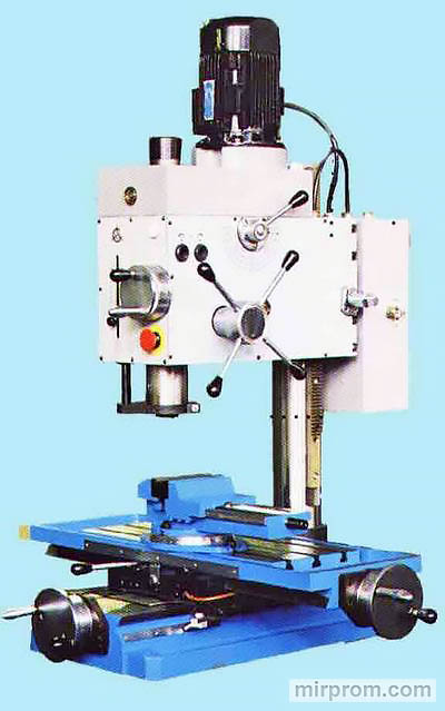 Станок сверлильно-фрезерный настольный с ручным управлением СФ16-04