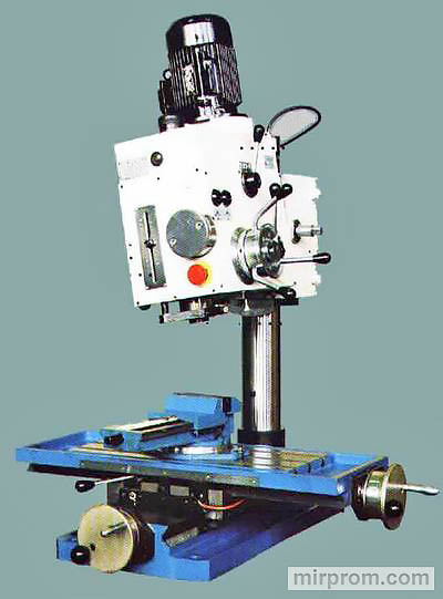 Станок сверлильно-фрезерный настольный с ручным управлением