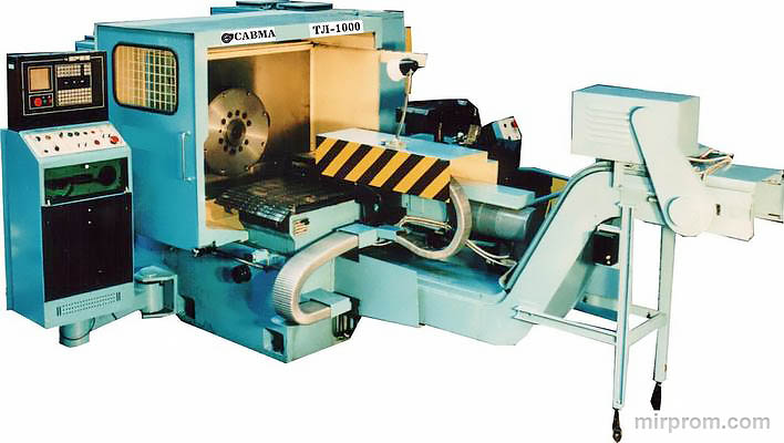 Полуавтомат токарно-лобовой с ЧПУ и автоматической сменой инструмента