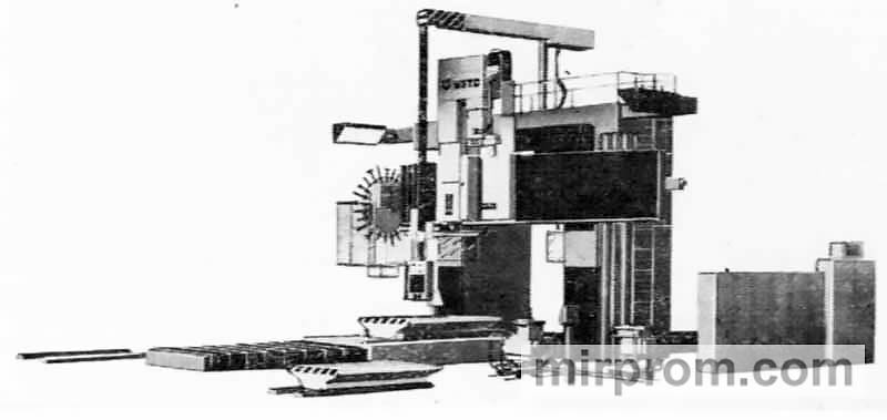 Станок специальный продольный фрезерно-расточный с ЧПУ и АСИ УФ5660