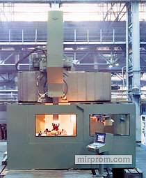 Станок многоцелевой токарно-карусельный одностоечный