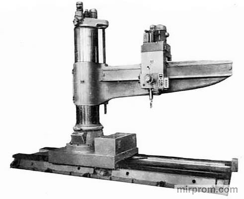 Станок радиально-сверлильный передвижной 2М57Д