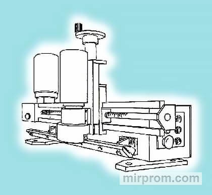 Станок плоскошлифовальный с крестовым прямоугольным столом и горизонтальным шпинделем 3Д711АФ10-1 исп.15