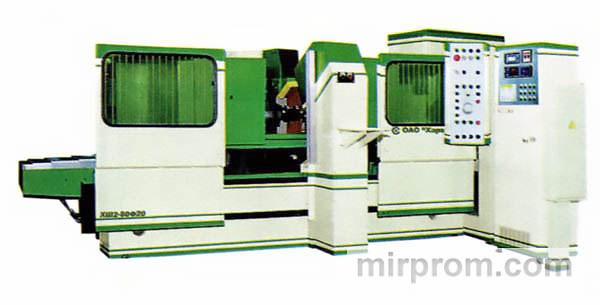 Станок специальный круглошлифовальный для коренных и шатунных шеек коленвалов ХШ2-80Ф20н