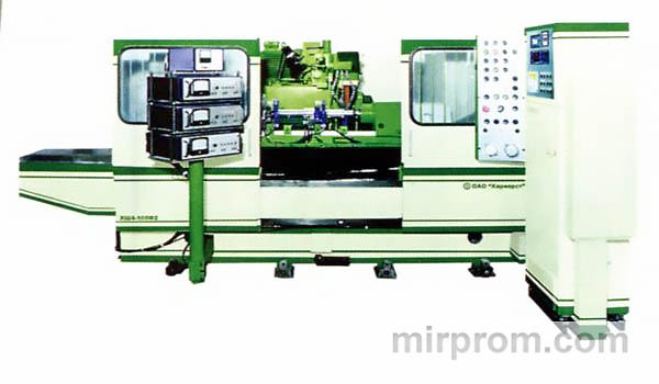 ПолуаПолуавтомат специальный торцекругло-шлифовальный врезной патронный с ЧПУ ХШ4-104Ф2н
