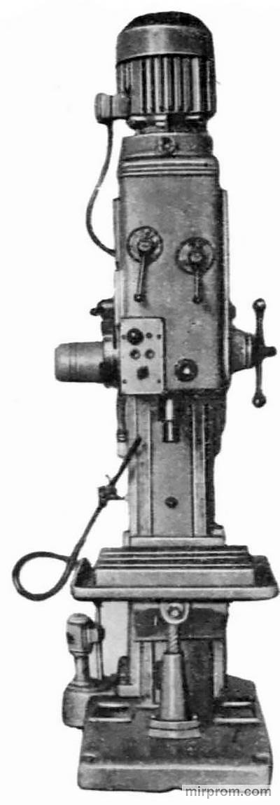Станок вертикально-сверлильный с плавающим столом 2Н135
