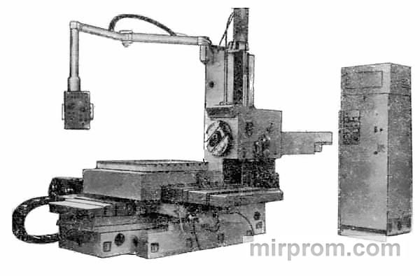 Станок универсальный горизонтально-расточный 2Н615