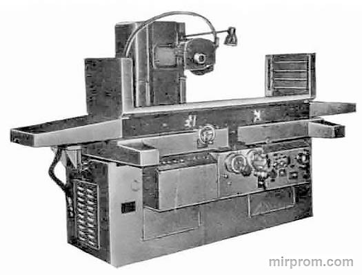 Станок плоскошлифовальный с крестовым прямоугольным столом и горизонтальным шпинделем 3Б721