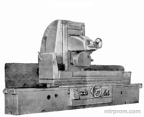 Станок плоскошлифовальный с прямоугольным столом и горизонтальным шпинделем 3Б724
