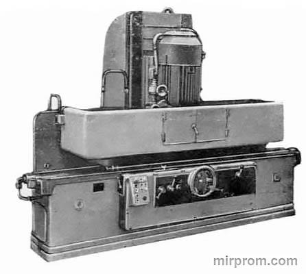 Станок плоскошлифовальный с прямоугольным столом и вертикальным шпинделем 3Б732