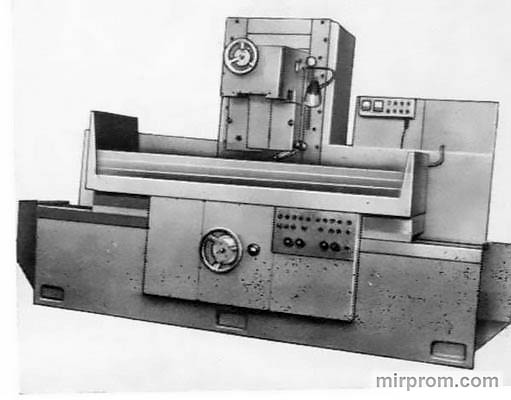 Станок плоскошлифовальный с прямоугольным столом и горизонтальным шпинделем 3Д722