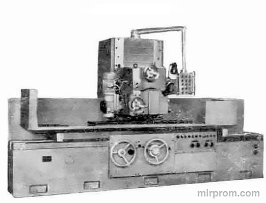 Станок плоскошлифовальный с круглым магнитным столом и горизонтальным шпинделем 3Д740Ф1