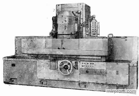 Станок плоскошлифовальный с прямоугольным столом и вертикальным шпинделем 3Д732