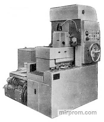 Станок плоскошлифовальный с круглым магнитным столом и горизонтальным шпинделем
