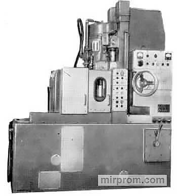 Станок плоскошлифовальный с выдвижным круглым магнитным столом и вертикальным шпинделем