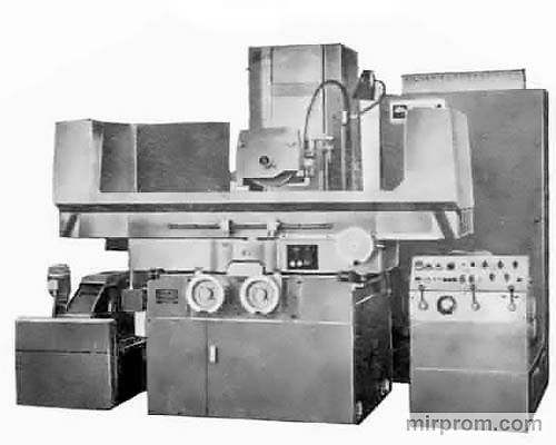 Станок плоскошлифовальный с крестовым столом и горизонтальным шпинделем 3Е721ГВФ1