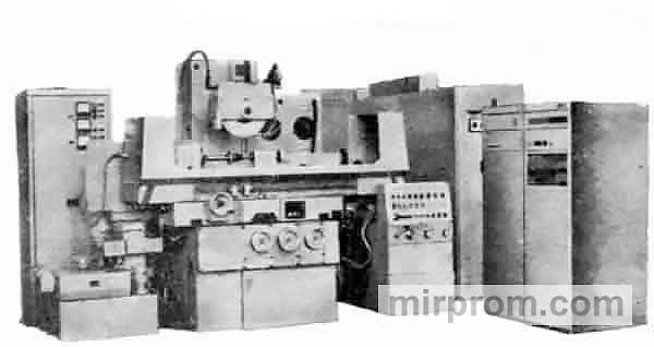 Станок плоскошлифовальный с крестовым столом и горизонтальным шпинделем с ЧПУ 3Е721ВФ3-1