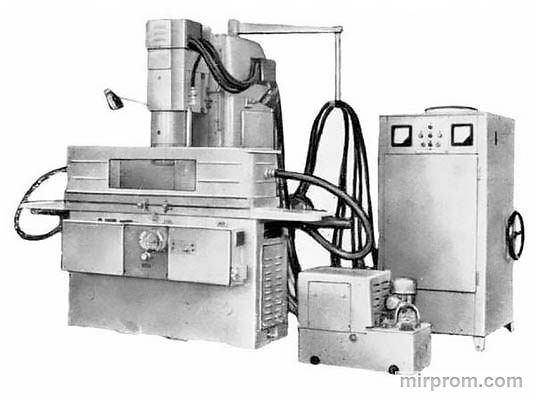 Станок плоскошлифовальный с прямоугольным столом для электрохимического шлифования 3Э731
