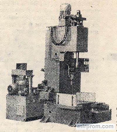Станок полуавтоматический вертикально-хонинговальный