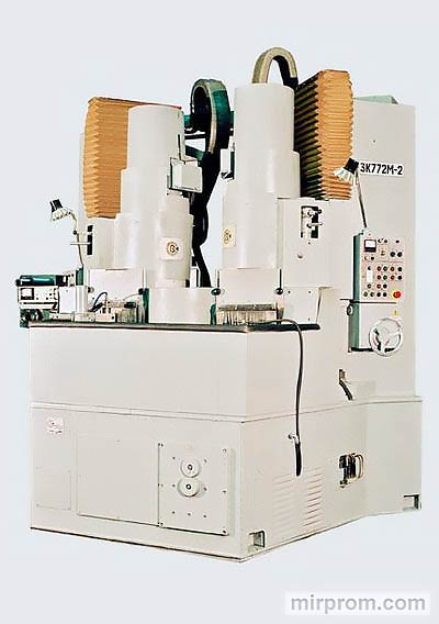 Полуавтомат плоскошлифовальный двухшпиндельный непрерывного действия 3К772М-2