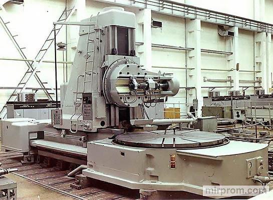 Станок зубофрезерный вертикальный для цилиндрических колес