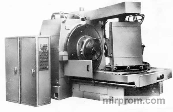 Полуавтомат зуборезный для конических зубчатых колес с круговыми зубьями 5М27В