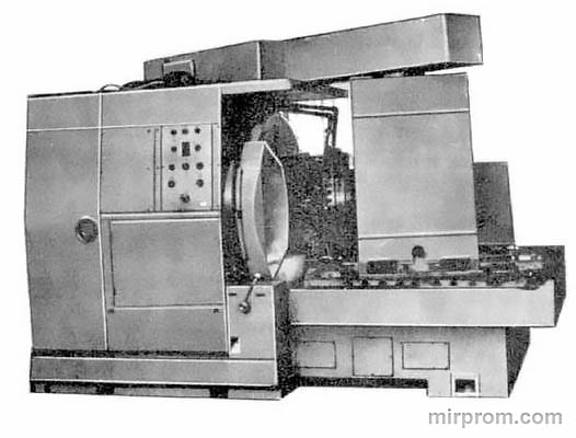 Полуавтомат зубострогальный для конических колес с прямыми зубъями 5С286П