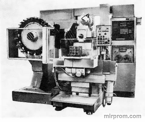 Станок многоцелевой горизонтальный сверлильно-фрезерно-расточной с АСИ 6Б76ПМФ4