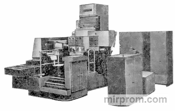 Станок горизонтальный копировально-фрезерный с ЧПУ 6Б444Ф3