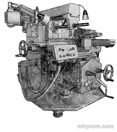 Станок многоцелевой сверлильно-фрезерный расточный вертикальный с крестовым столом с ЧПУ и АСИ 65А80ПМФ4М