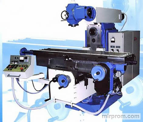 Станок широкоуниверсальный консольно-фрезерный с автоциклами 6ДМ83Ш-4