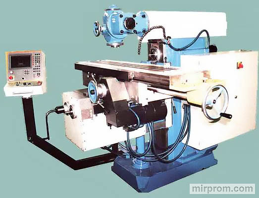 Станок широкоуниверсальный консольно-фрезерный с ЧПУ 6ДМ83ШФ2