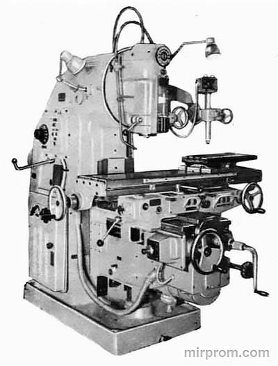 Станок вертикальный консольно-фрезерный с копировальным устройством 6М12К