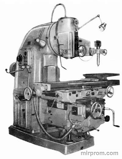 Станок вертикально-фрезерный с крестовым столом ЛФ320У