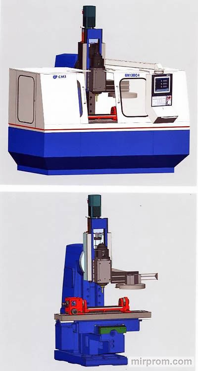 Станок вертикально-фрезерный с ЧПУ 6М13ВС4