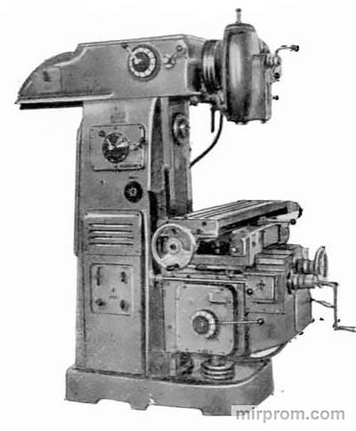 Станок горизонтально-фрезерный консольный универсальный с поворотным шпинделем 6Н80Ш