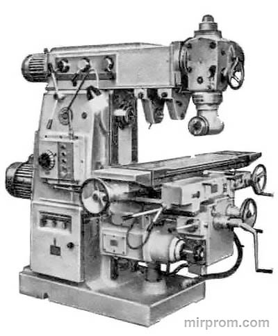 Станок широкоуниверсальный консольно-фрезерный 6Р82Ш