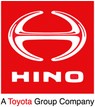 Логотип Эксклюзивный дистрибьютор продукции Hino Motors, Ltd. в России