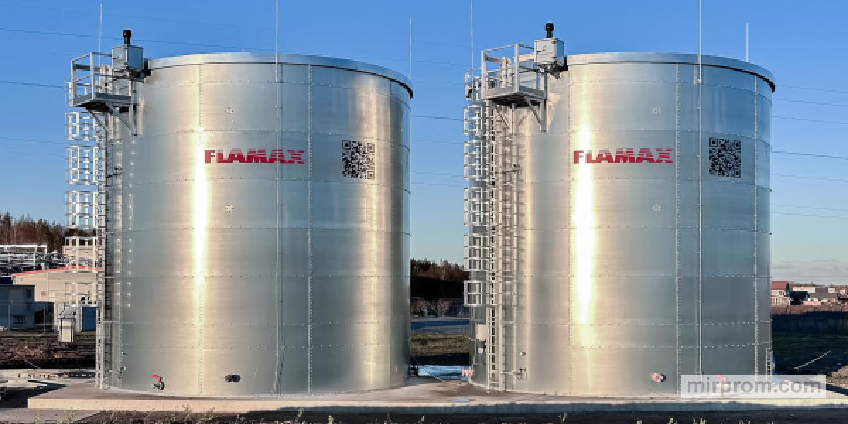 Сборные металлические конструкции емкости для быстрого монтажа