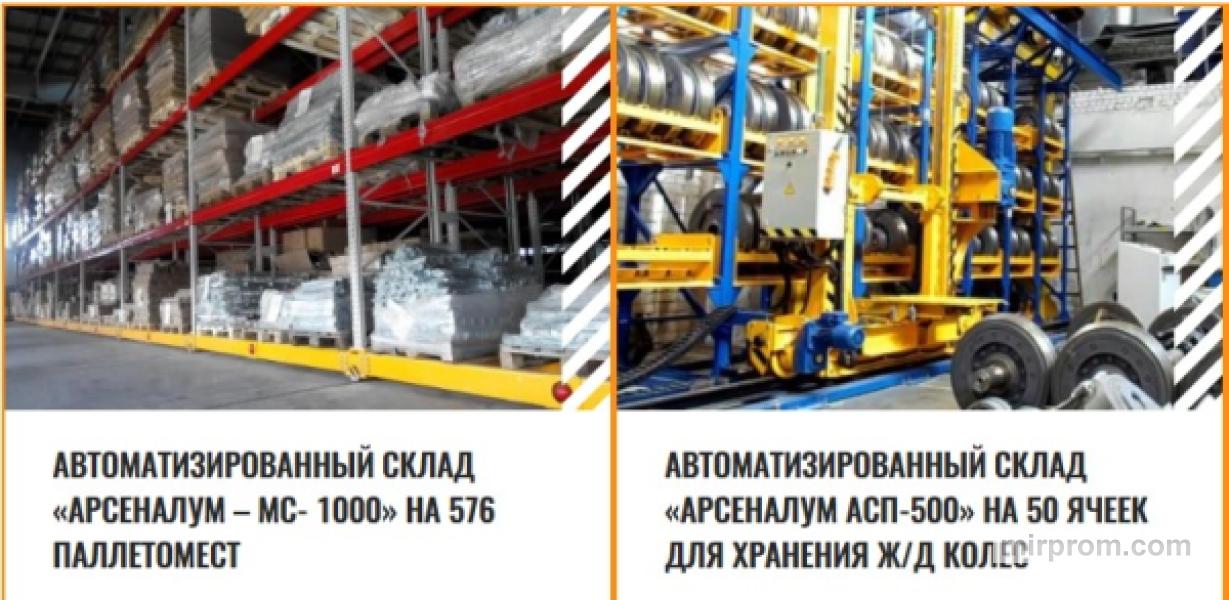 Автоматизированные склады для паллет