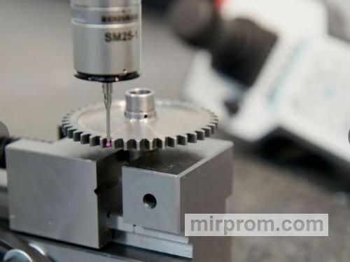 Измерение геометрии отливки на координатно-измерительной машине